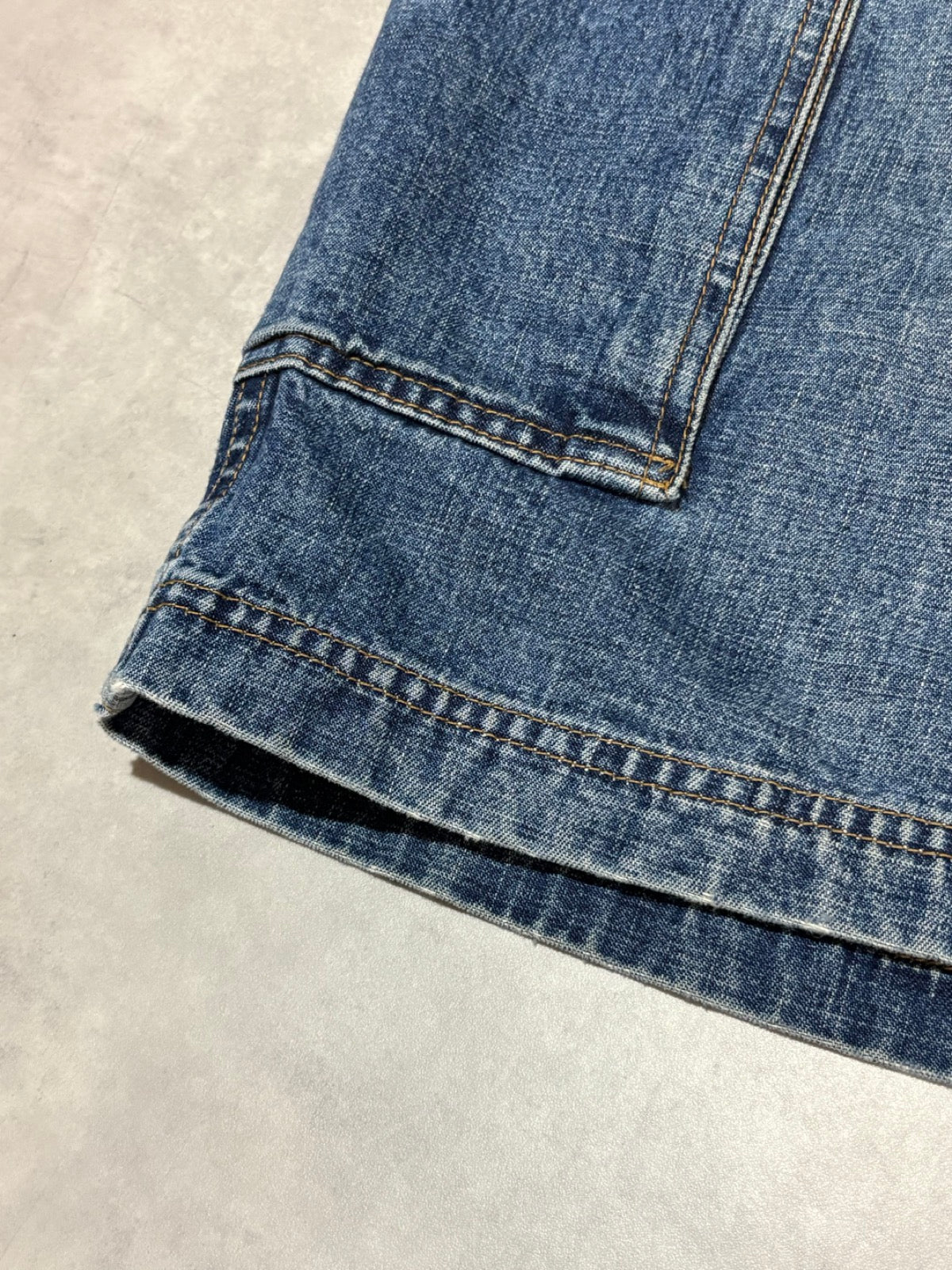 90's TOMMY JEANS デニムカーゴショーツ
