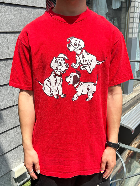 90's Disney「101 Dalmatians」キャラクターTシャツ
