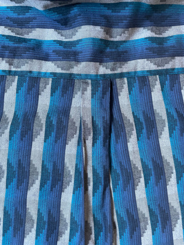 90's PATAGONIA「Native Stripe」ボタンダウンフランネルシャツ