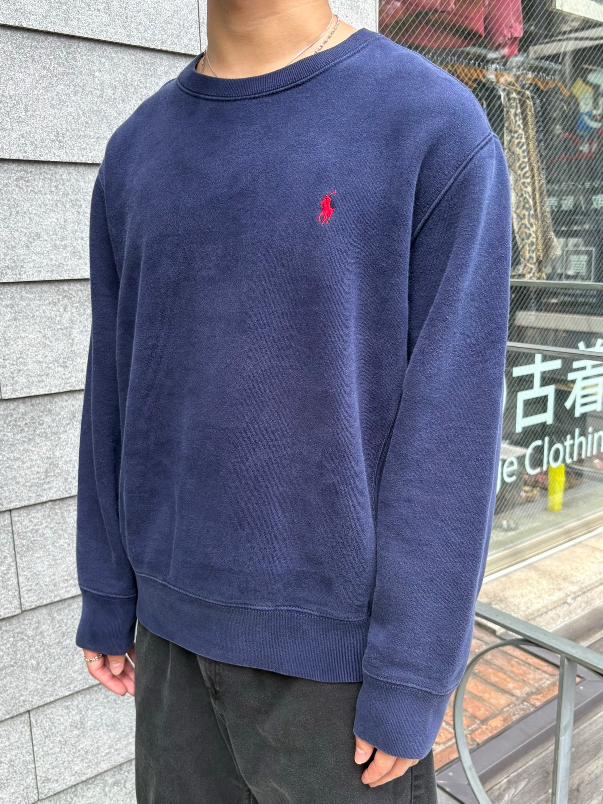 90's「Ralph Lauren」ワンポイントスウェット