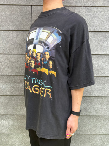 90's~00's「STAR TREK VOYAGER」 ファンTシャツ