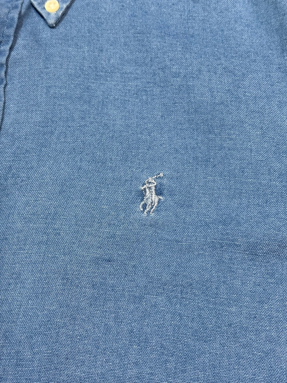 RALPH LAUREN「CLASSIC FIT INDIGO」ボタンダウンシャツ