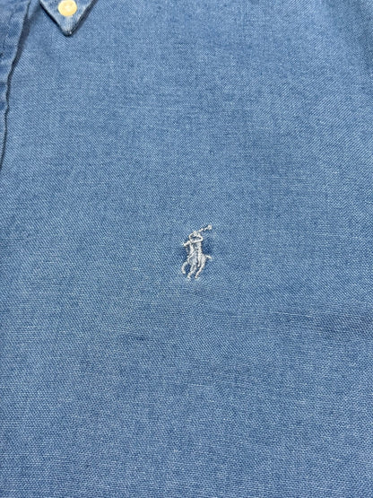 RALPH LAUREN「CLASSIC FIT INDIGO」ボタンダウンシャツ