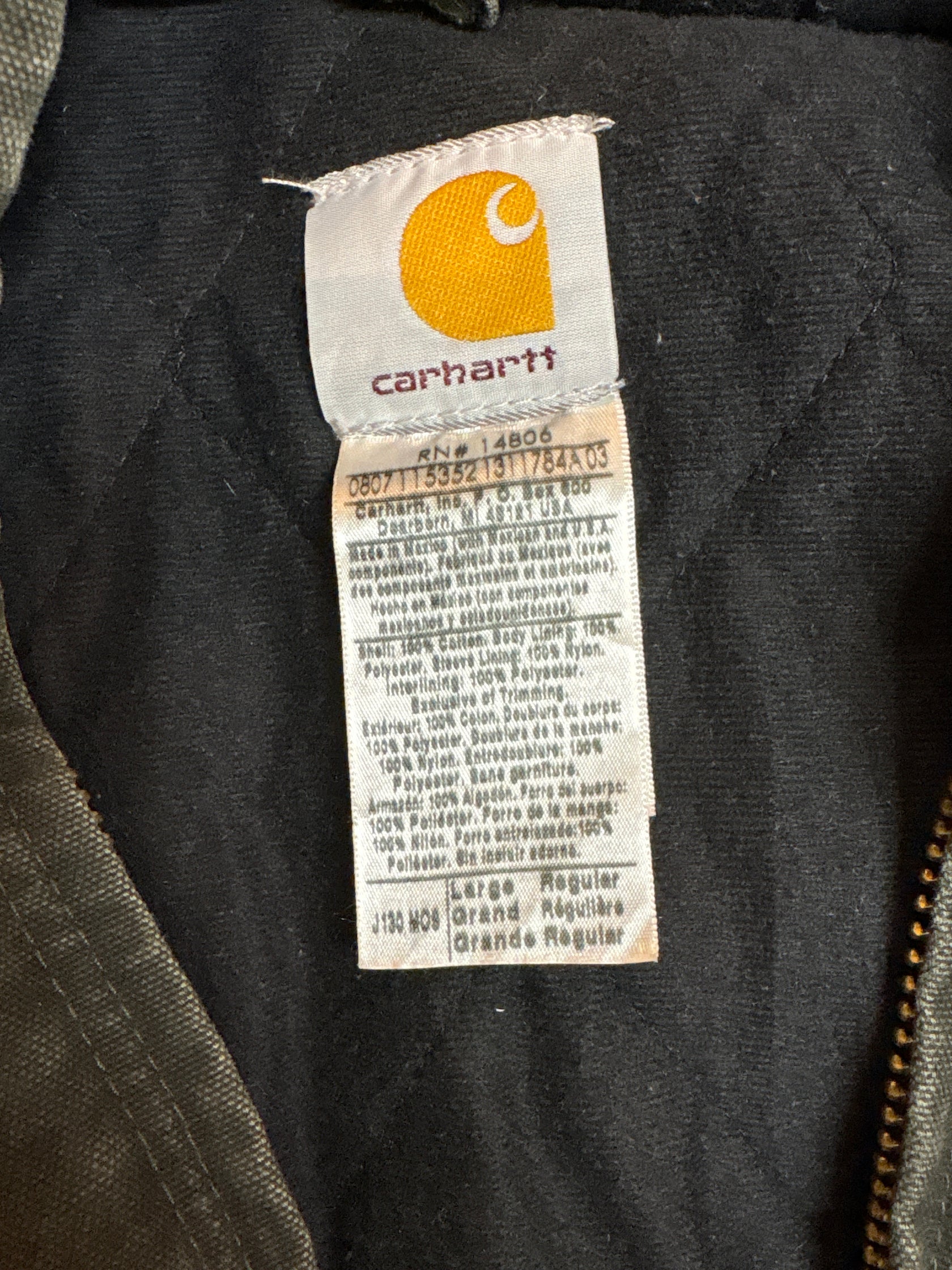 00's「Carhartt」アクティブジャケット