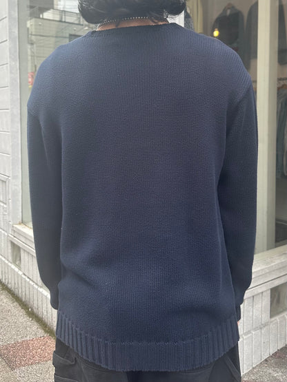 90's RALPH LAUREN ワンポイントニット