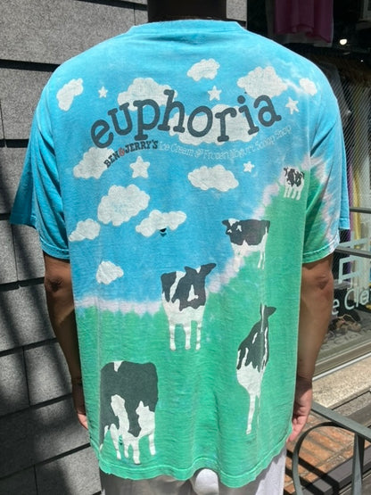 00's「Ben & Jerry’s」USA製 総柄Tシャツ