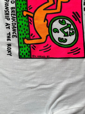 90's「Swatch World Breakdance Championship」グラフィックTシャツ