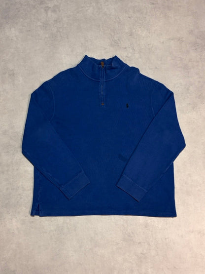 90's POLO BY RALPH LAUREN ハーフジップニット