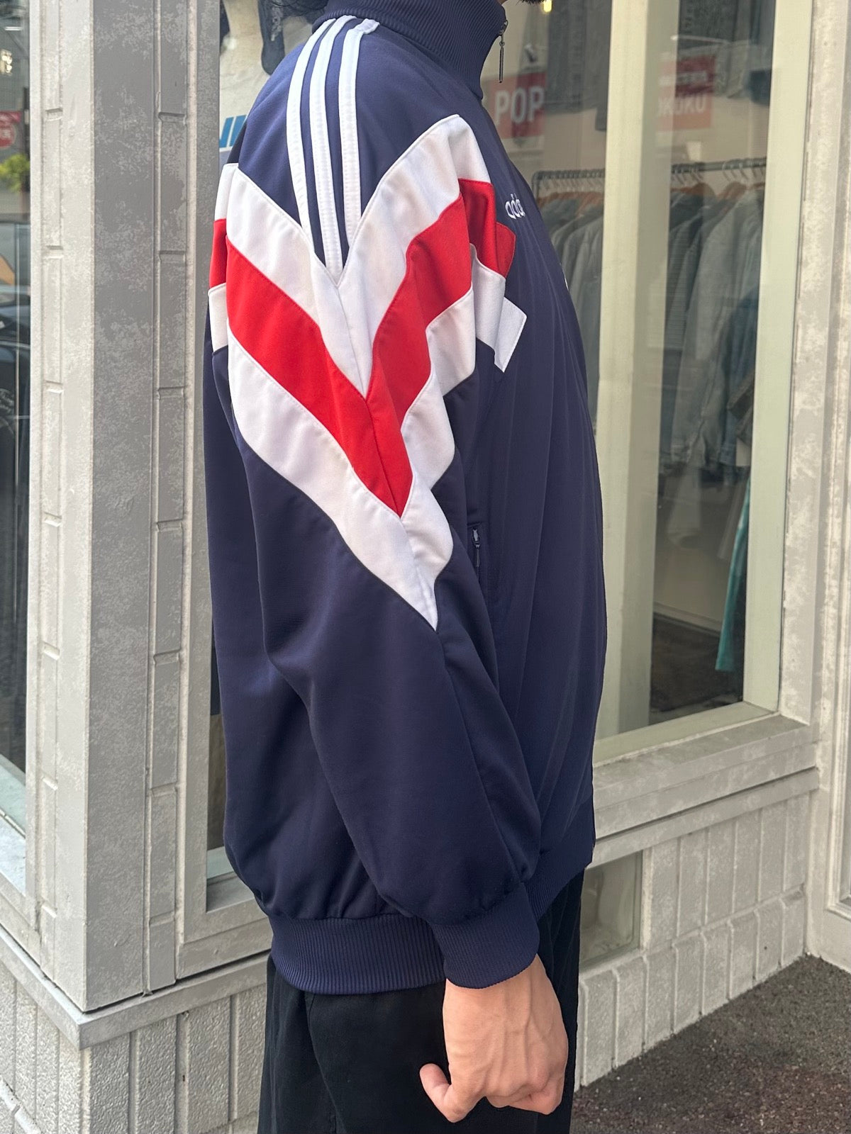 80's ADIDAS トラックジャケット　