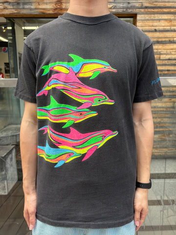 90's「Rainbow Graphics 」グラフィックTシャツ