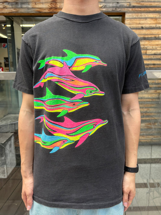 90's「Rainbow Graphics 」グラフィックTシャツ
