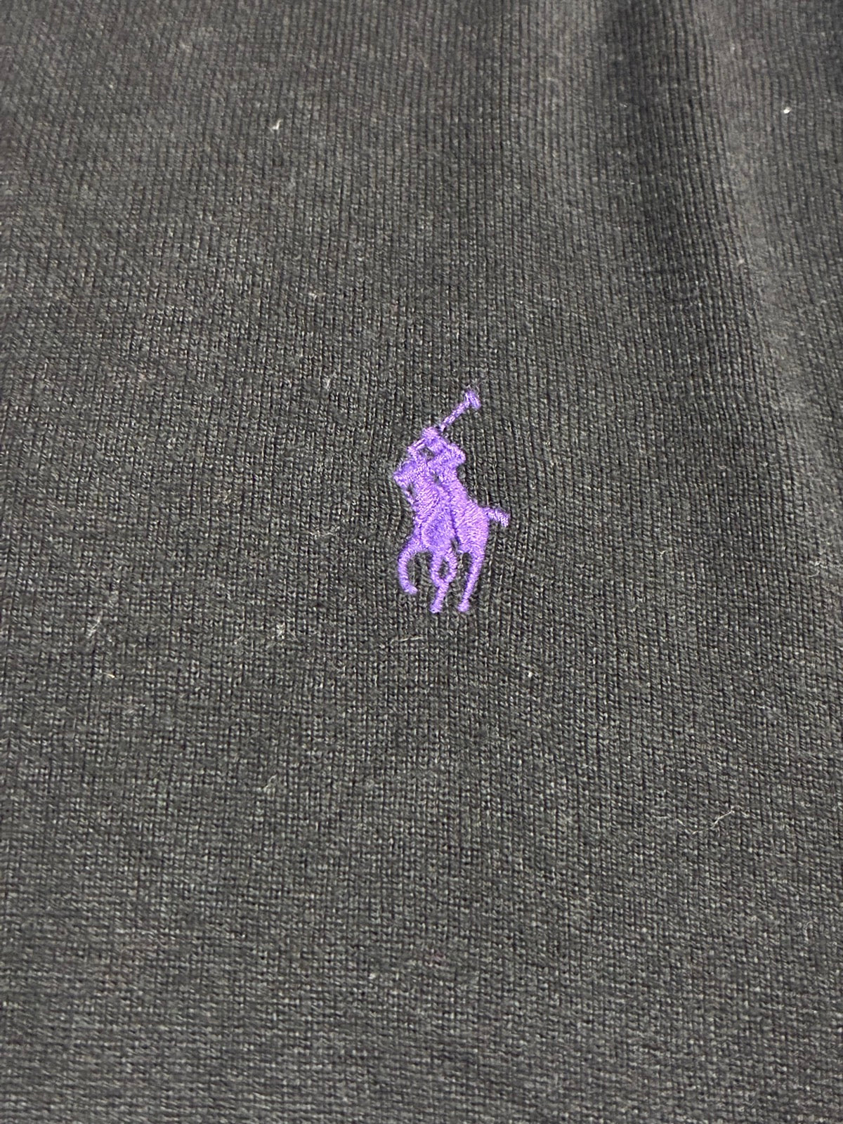 POLO RALPH LAUREN「PIMA COTTON」Vネックコットンニット