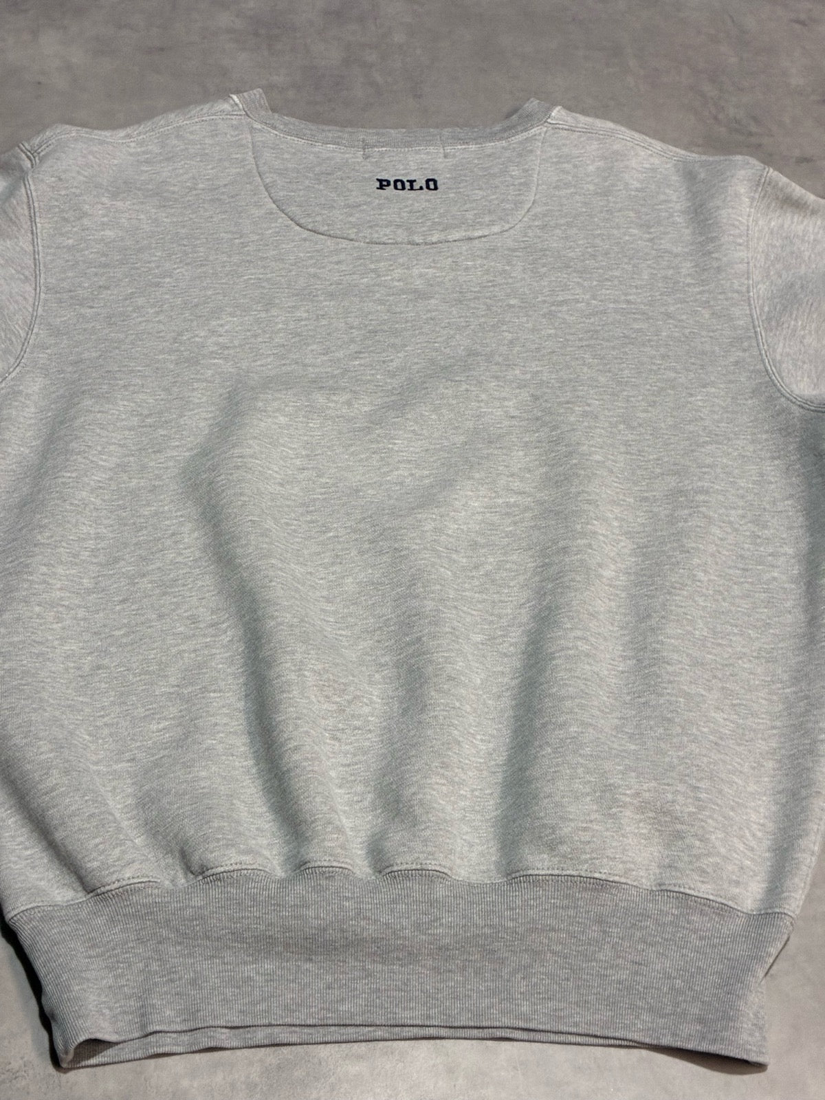 90's~00's POLO BY RALPH LAUREN 「Pワッペン」ロゴスウェット