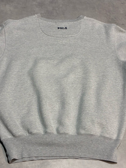 90's~00's POLO BY RALPH LAUREN 「Pワッペン」ロゴスウェット