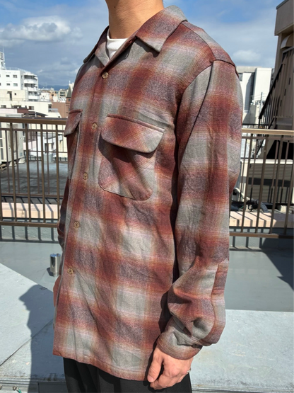 00's「Pendleton」USA製 ウールシャツ