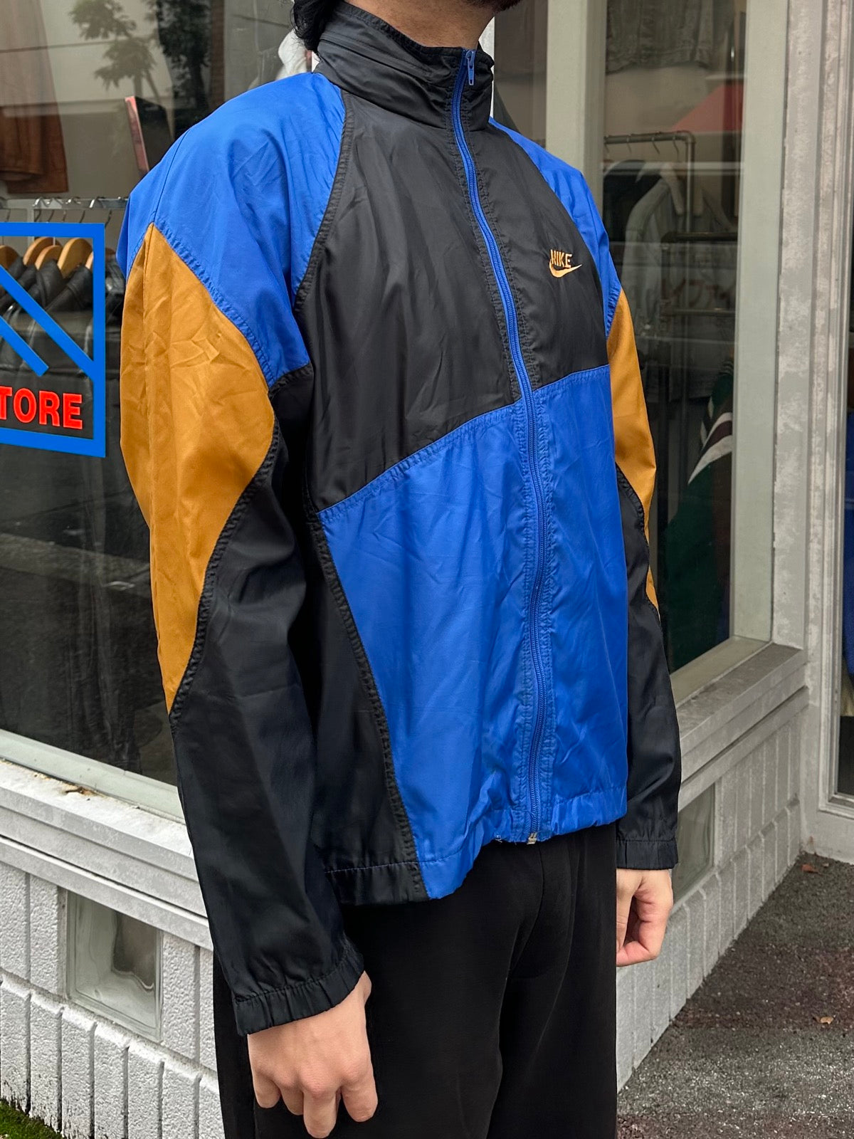 90's NIKE「silver tag」ナイロンジャケット