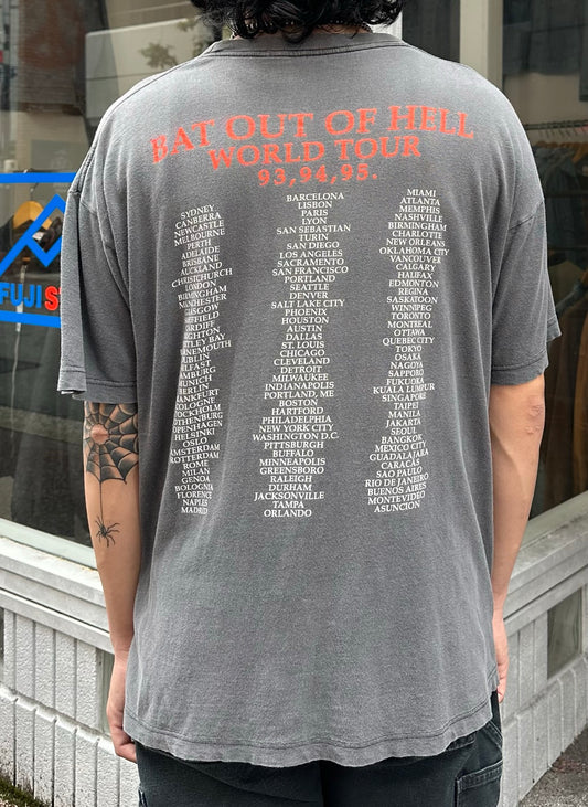 90’s MEAT LOAF「Bat Out Of Hell WOLD TOUR」バンドTシャツ　