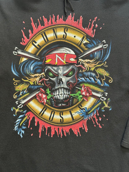 90's GUNS N' ROSES「Double Sided Print」バンドパーカー