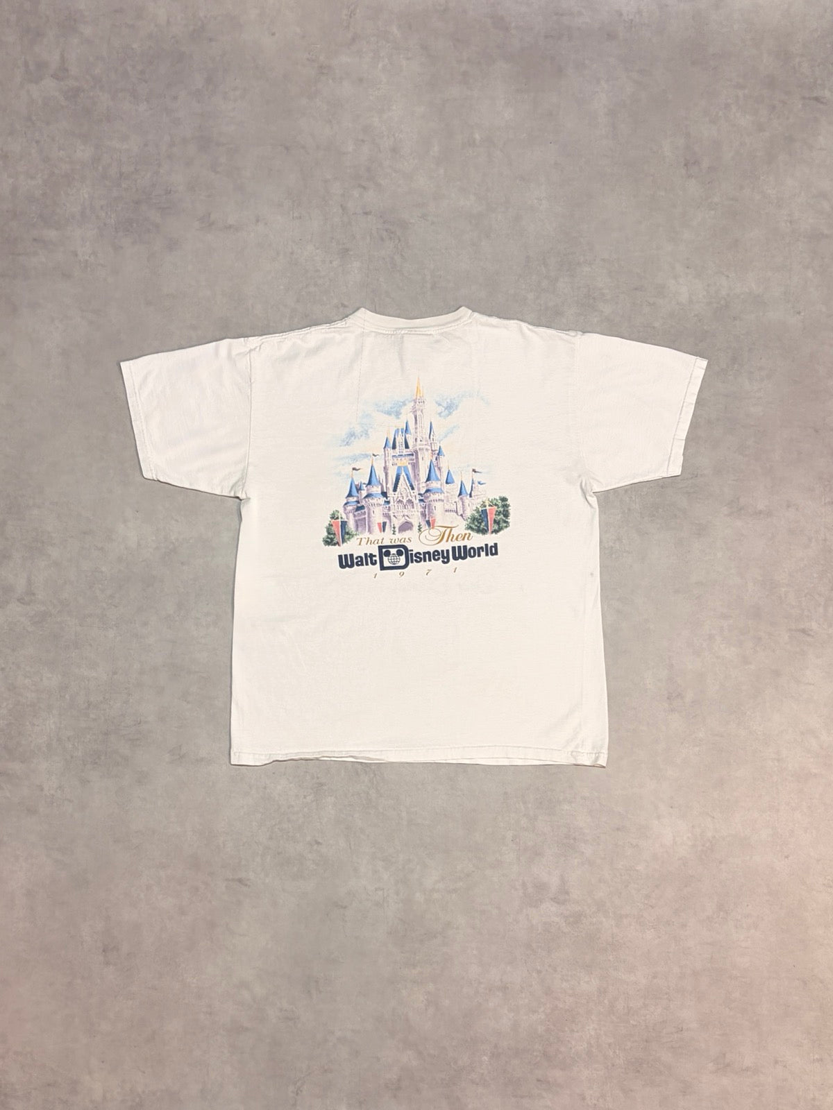 90's DISNEY「シンデレラ城」グラフィックTシャツ
