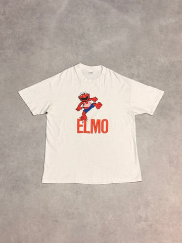 90's SESAME STREET「ELMO」USA製 キャラクターTシャツ