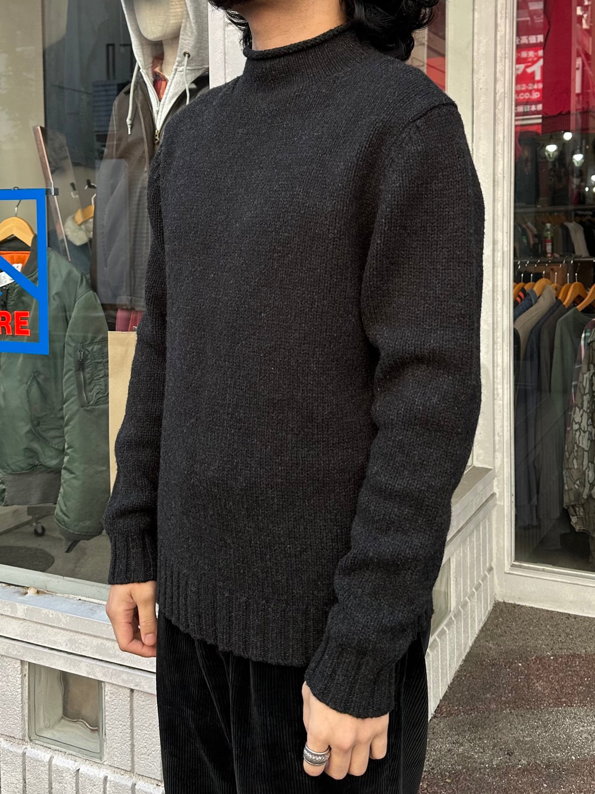 00's J.CREW コットンニットセーター