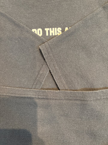 00's「TRUST ME. I DO THIS ALL THE TIME」メッセージTシャツ