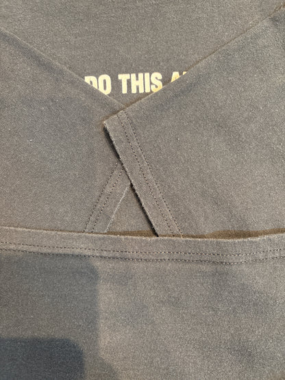 00's「TRUST ME. I DO THIS ALL THE TIME」メッセージTシャツ