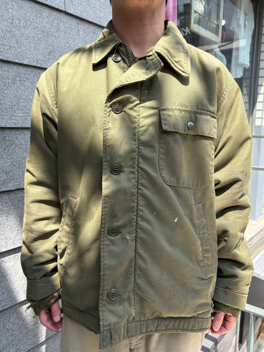 70's US NAVY「A-2」 デッキジャケット