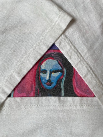90's「モナ・リザ」USA製 アートTシャツ
