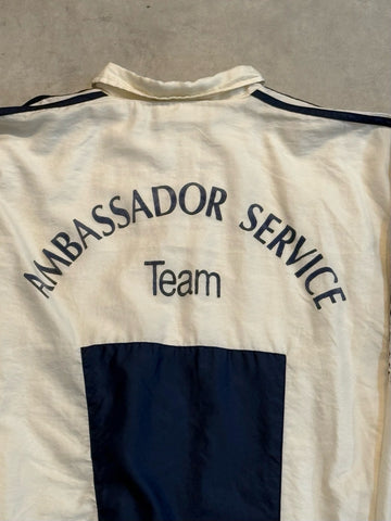 90's adidas「Ambassador Service」ナイロンジャケット