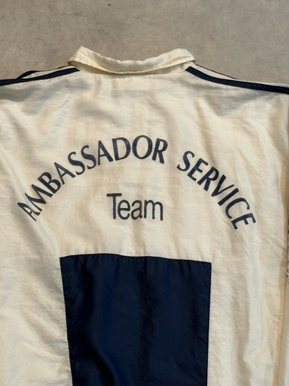 90's adidas「Ambassador Service」ナイロンジャケット