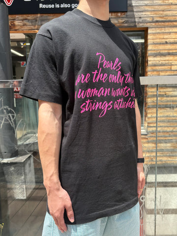 90'「Virginia Slims 」グラフィックTシャツ