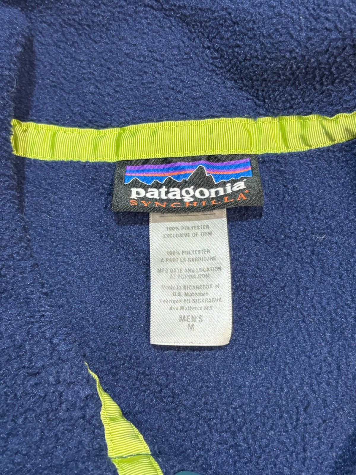 10's PATAGONIA 「Synchilla Snap-T」フリースプルオーバー