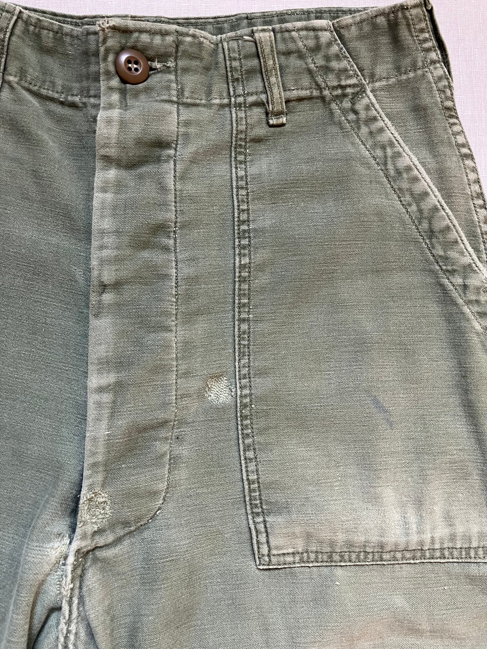 60~70's U.S. ARMY OG-107 「UTILITY PANTS」ベイカーパンツ