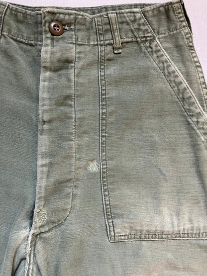 60~70's U.S. ARMY OG-107 「UTILITY PANTS」ベイカーパンツ