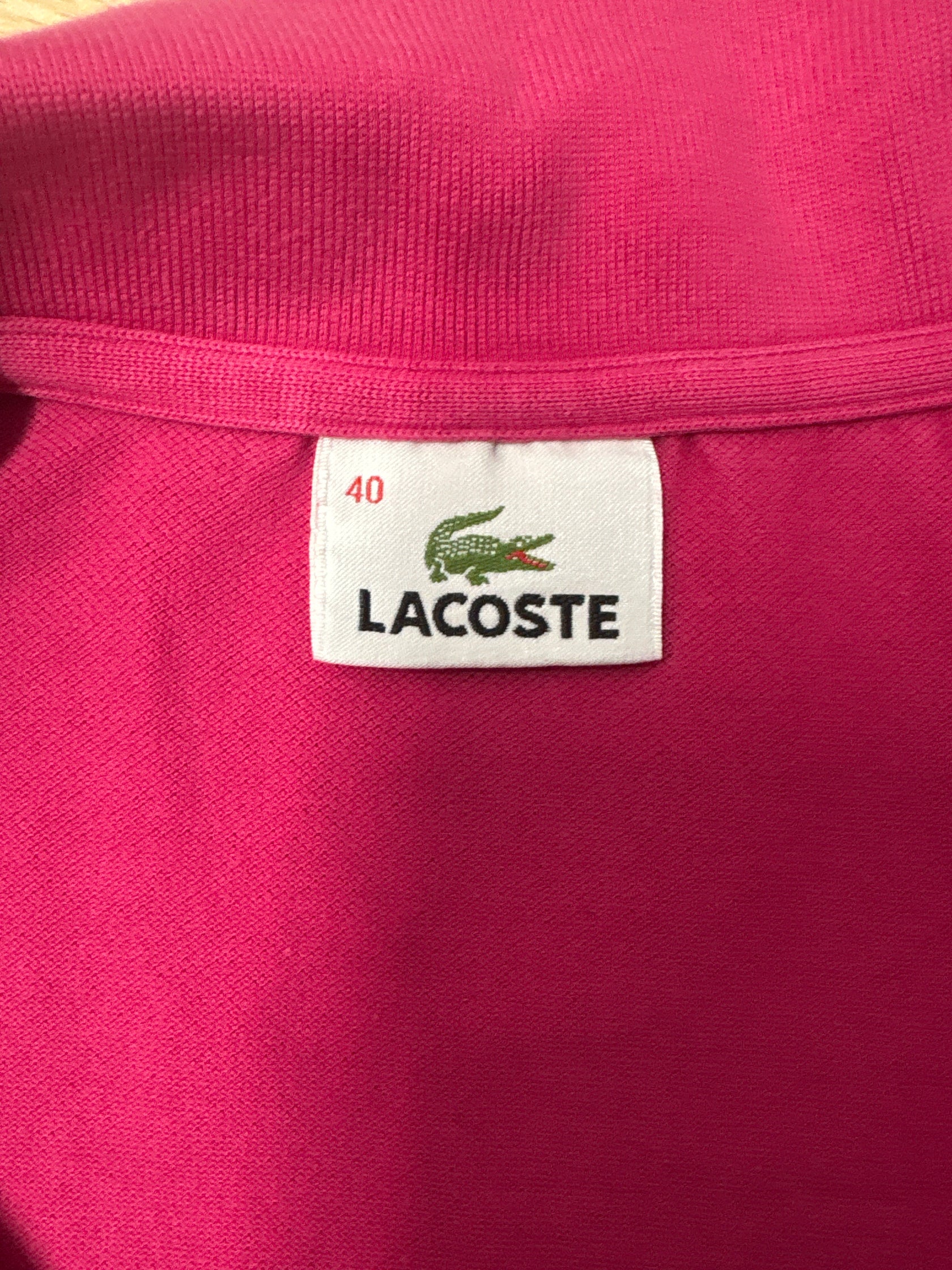 00's「LACOSTE」ポロシャツ