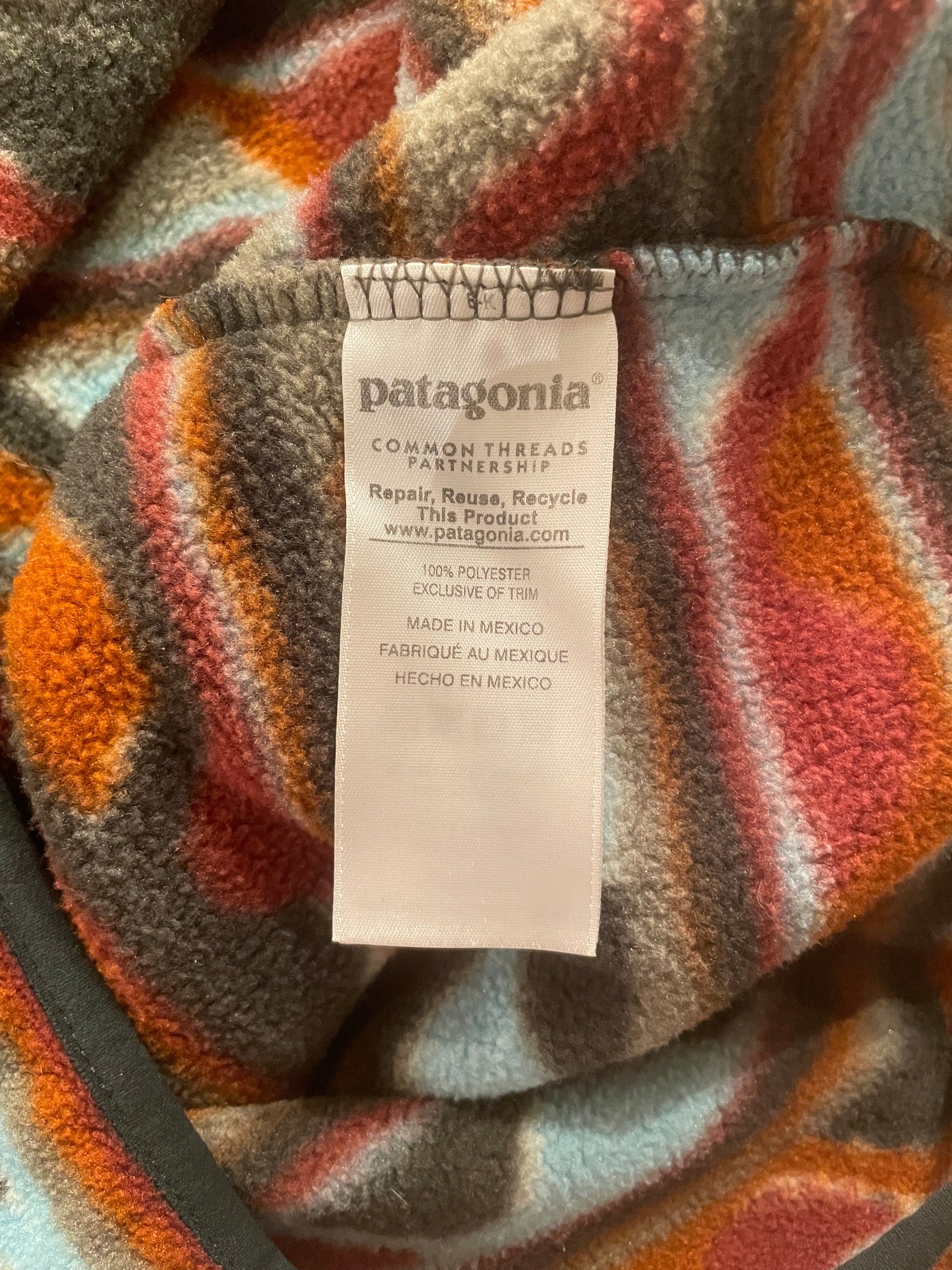 10's PATAGONIA「SYNCHILLA Snap-T 」フリースプルオーバー