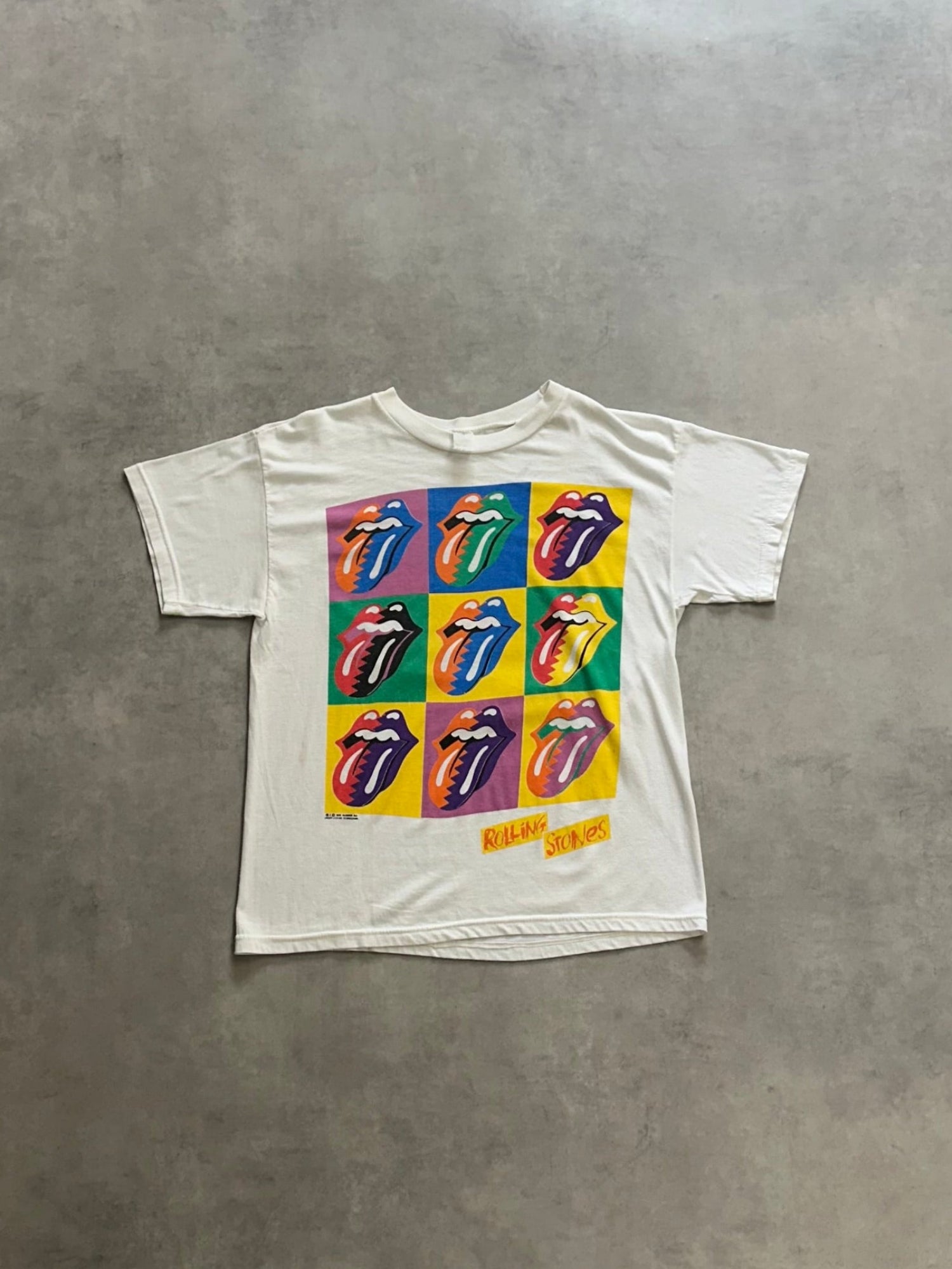 90's ROLLING STONES「Europ 1990」バンドTシャツ