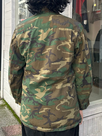 80's  U.S.ARMY「Woodland Camo 」BDUジャケット
