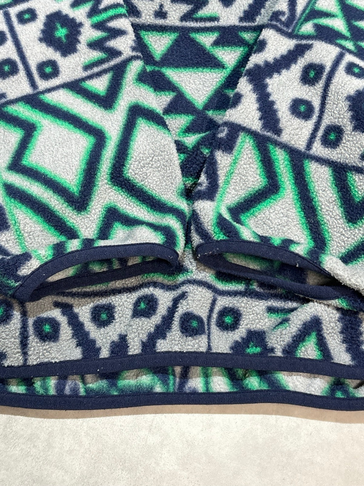 10's PATAGONIA Synchilla Snap-T「モンタナシエテ柄」フリースプルオーバー