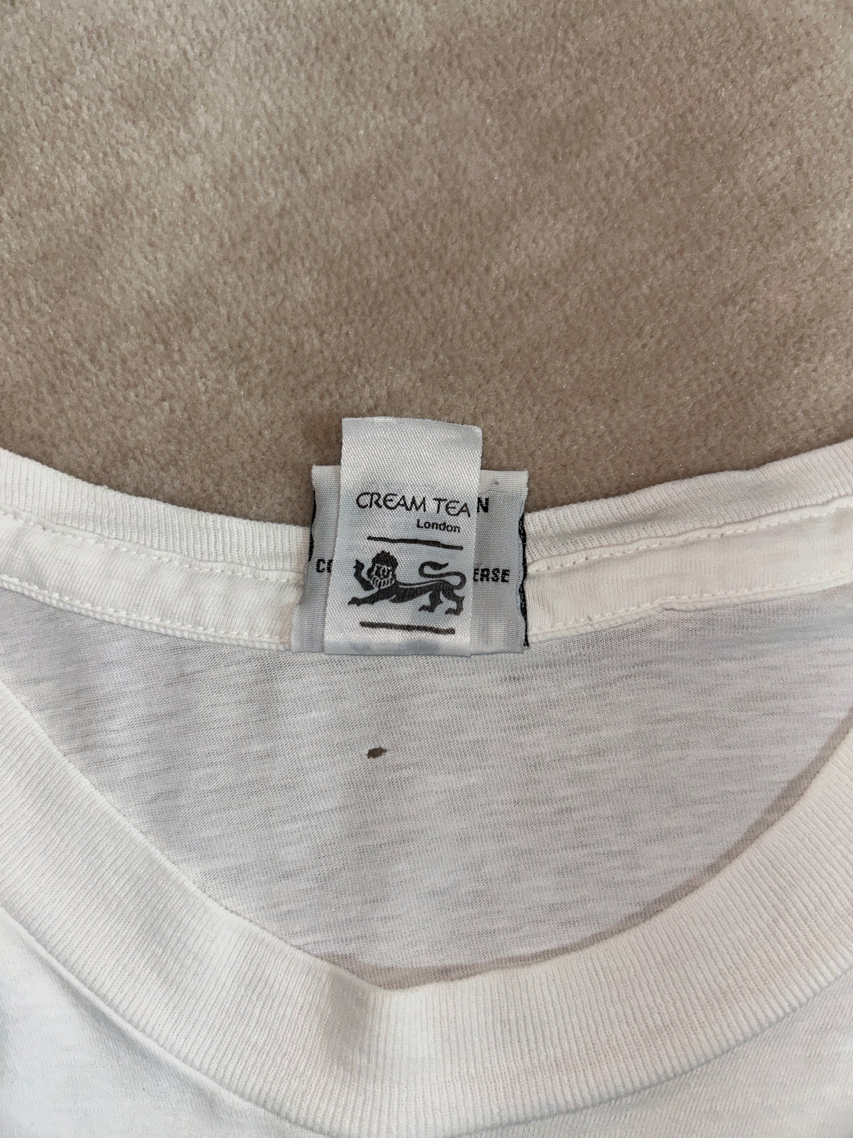 90's CREAM TEA「Tahitipasmil × The Misan」アートTシャツ