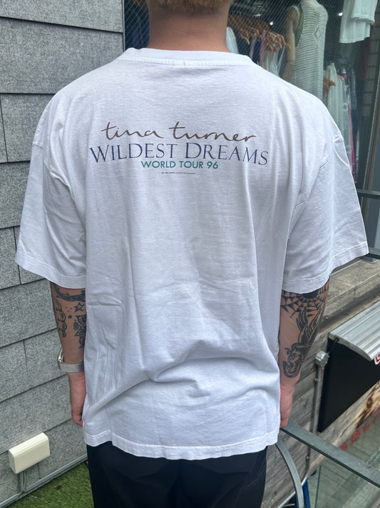 90's TINA TURNER「WILDEST DREAMS WORLD TOUR」バンドTシャツ
