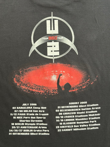 00's U2「360°Tour」バンドＴシャツ