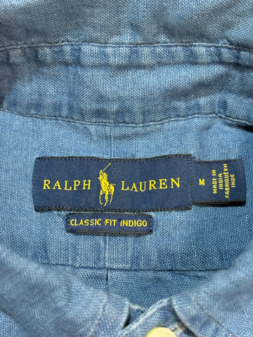 RALPH LAUREN「CLASSIC FIT INDIGO」ボタンダウンシャツ