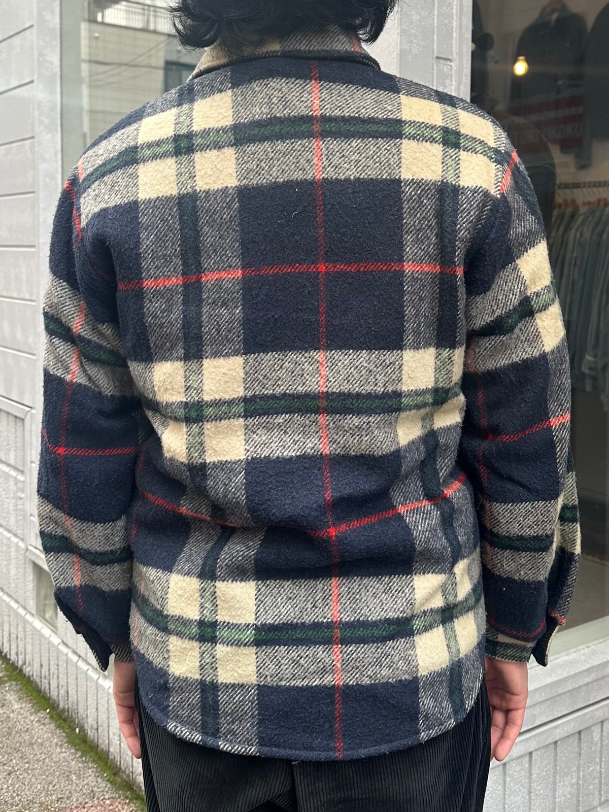70's SEARS「PUT-ON SHOP」ネルシャツ