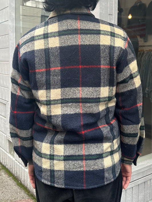 70's SEARS「PUT-ON SHOP」ネルシャツ
