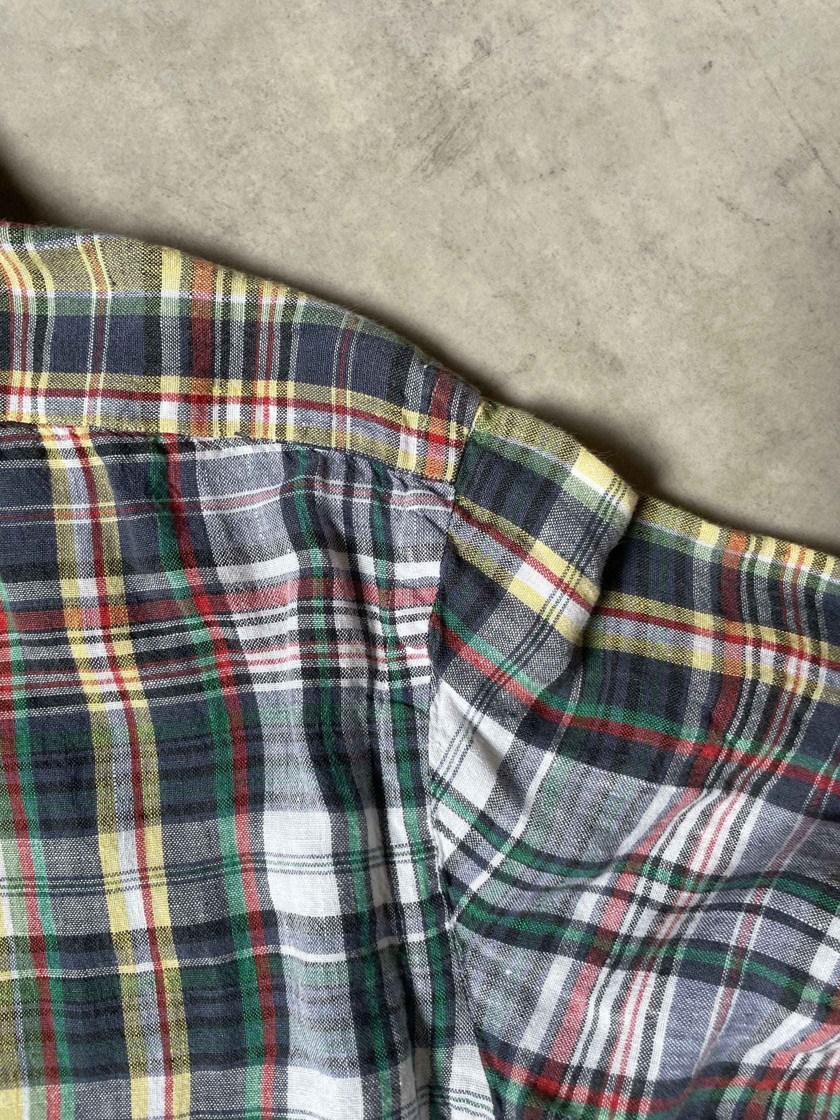 00's RALPH LAUREN「CUSTOM FIT」長袖チェックシャツ