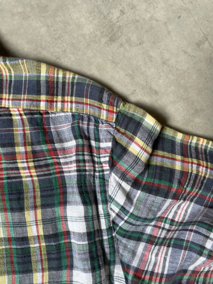 00's RALPH LAUREN「CUSTOM FIT」長袖チェックシャツ