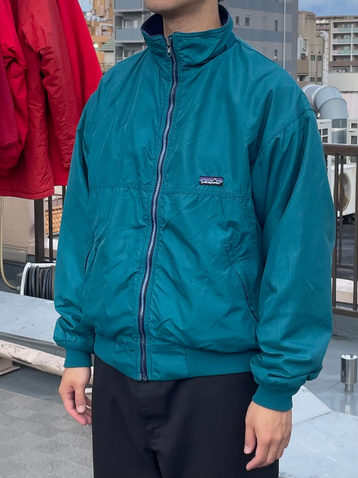 patagonia 90sシェルドキャップリーンジャケット 90's patagonia「Shelled Capilene」USA製 ナイロンジャケット – FUJI