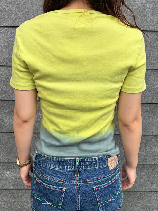 90's「PUMA」USA製 VネックTシャツ